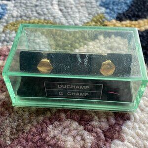 Duchamp Hexagon Gold Tone Cufflinks